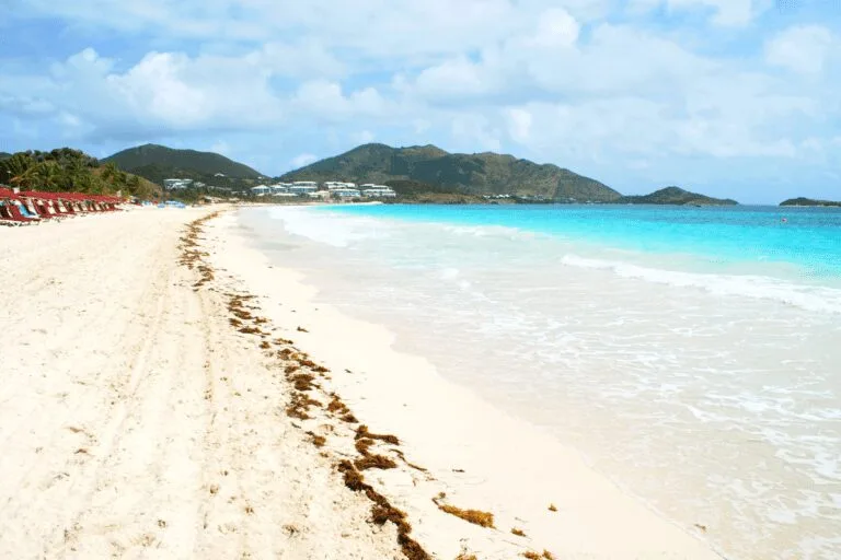 Orient Beach in St Martin With Kids