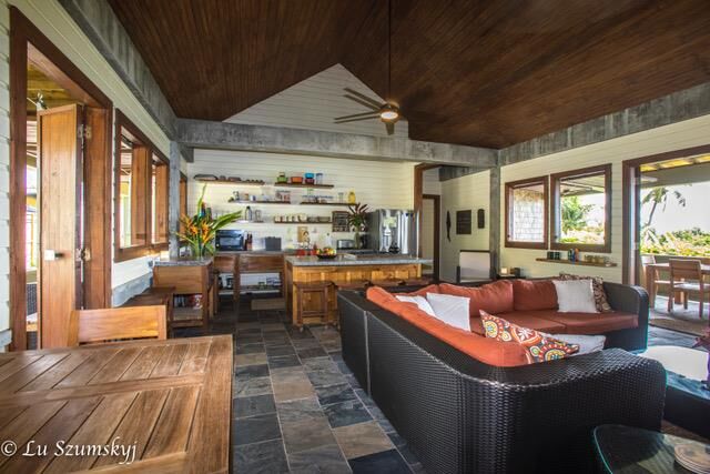 2-bedroom suite for families at Pagua Bay House Dominica