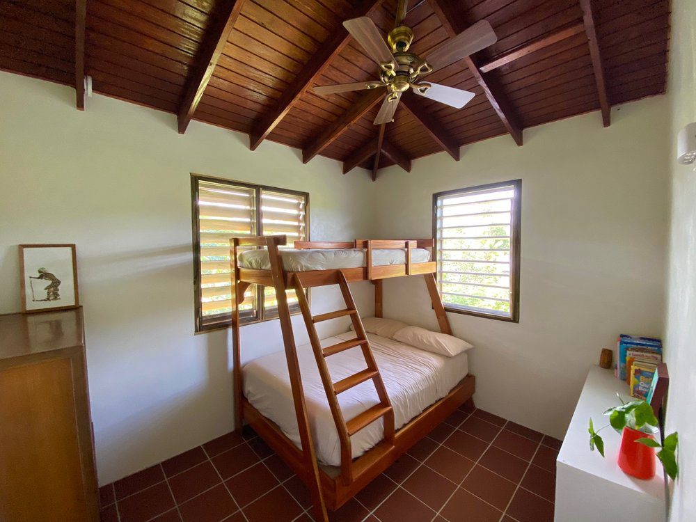 family-friendly suite at eco-cottage in Caribbean Dominica