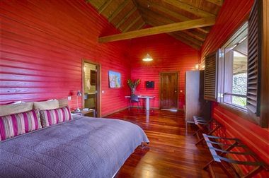 Spacious rooms for families at Pagua Bay House Dominica