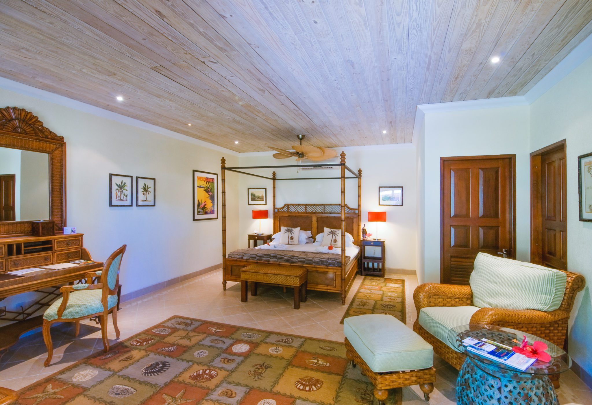 one bedroom cottage for families at Bequia Beach Hotel
