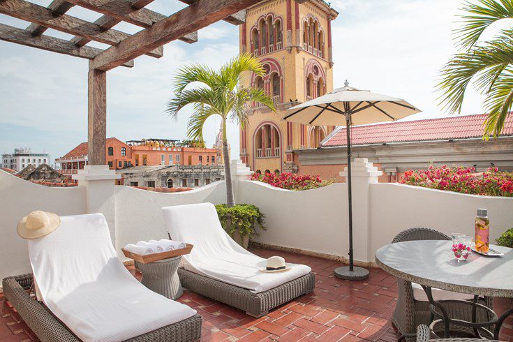 two-bedroom luxury family suite at Casa San Agustin in Cartagena