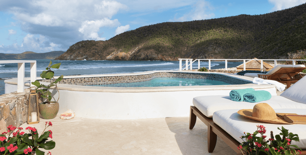 North Beach Villa, Guana Island Private Pool