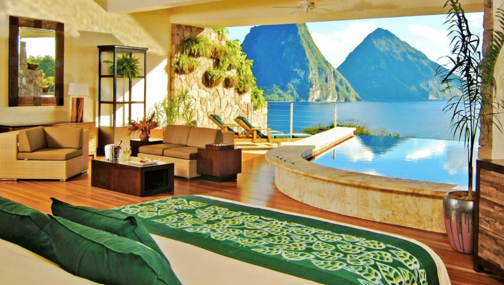 Star Sanctuary with Private Pool at Jade Mountain Resort