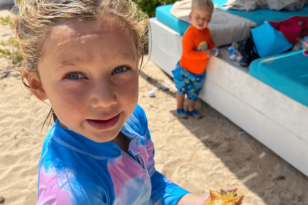 Snorkeling in Bonaire with kids