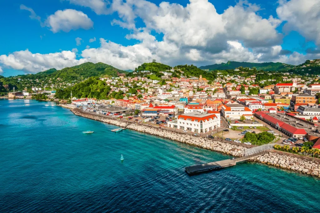 Infographic highlighting why Grenada is one of the best Caribbean islands for families.