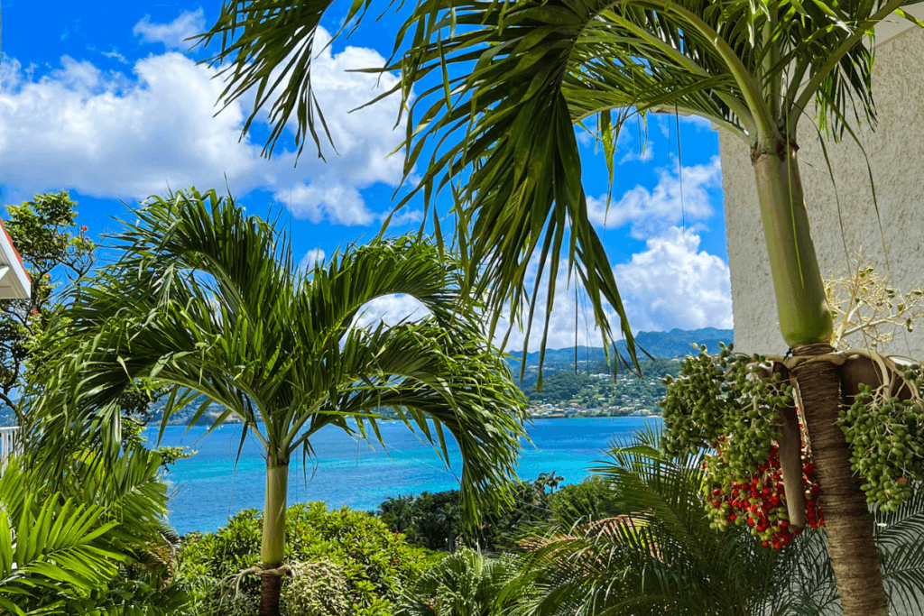 Caribbean island in October