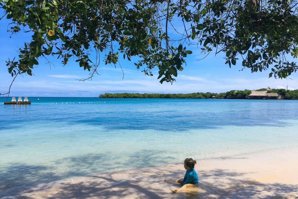 Child on Hotel Las Islas Beach