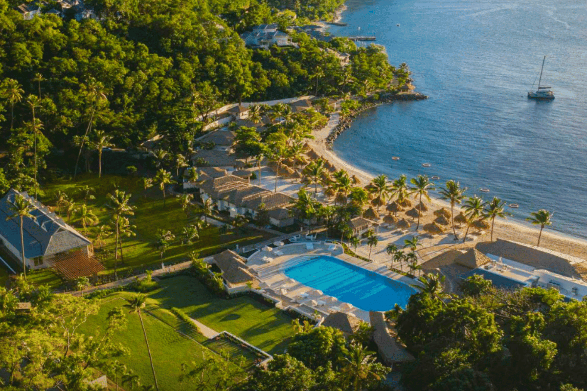Beach in the Caribbean