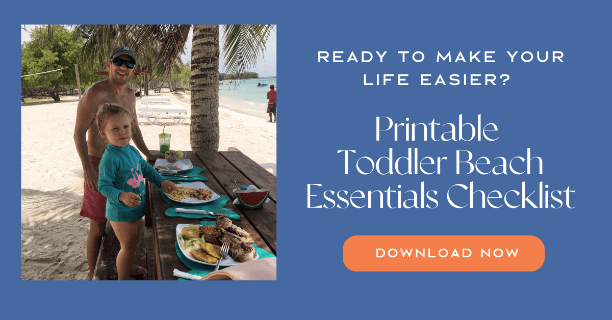 Toddler Beach Essentials Checklist to Download