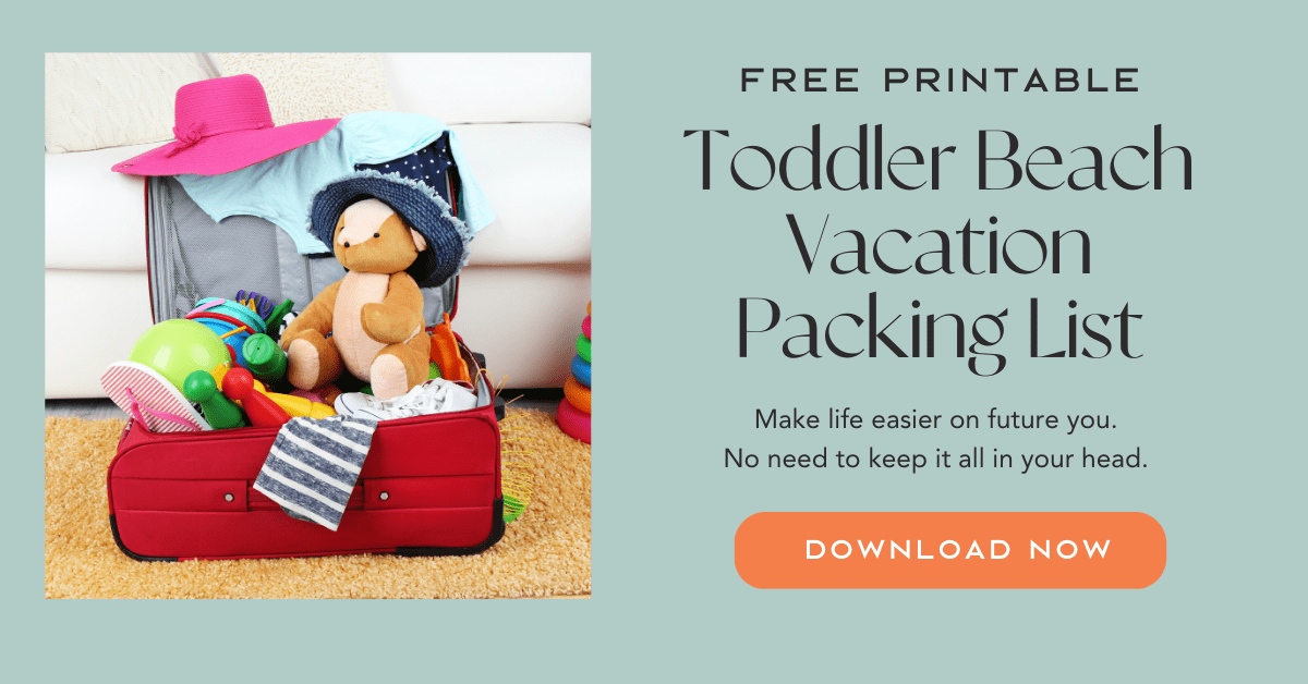 Download Toddler Beach Essentials Packing List