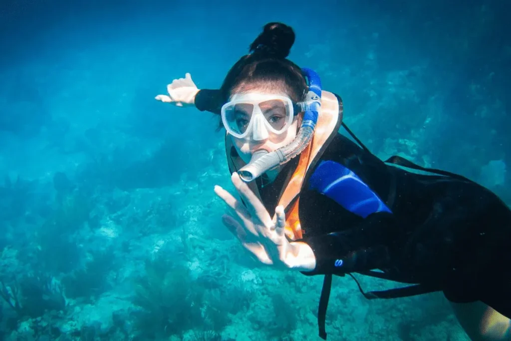 Snorkeling in St. Lucia