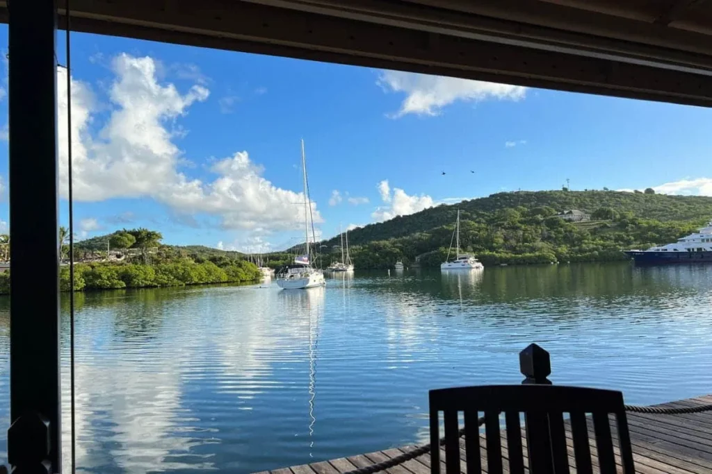 Infographic highlighting why Antigua is one of the best Caribbean islands with kids.