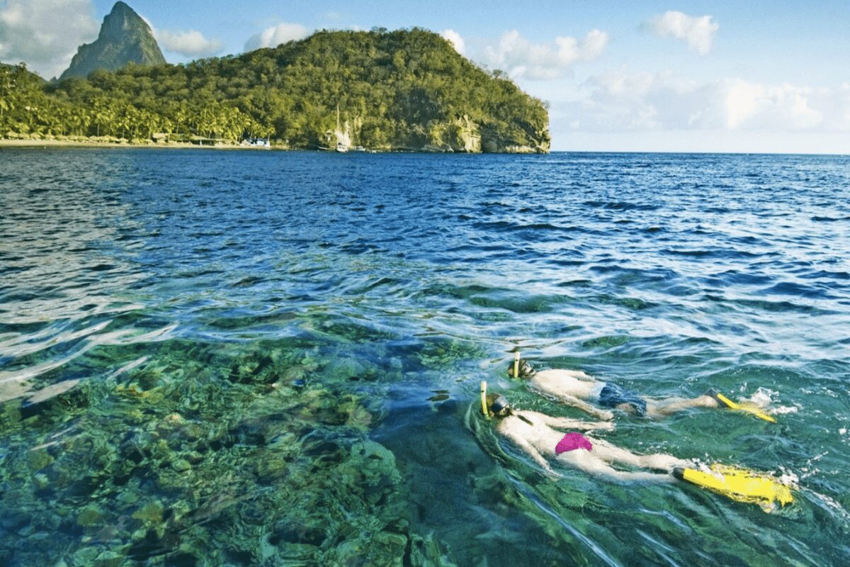 Snorkel with Kids at Anse Chastenet