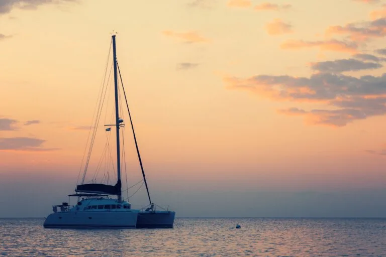 Family on a Catamaran during their British Virgin Islands holiday