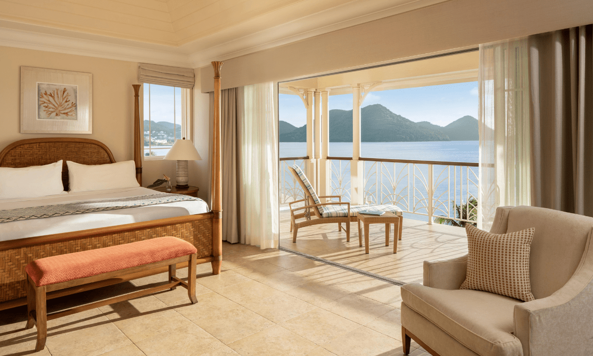 Large Rooms for Families at The Landings St. Lucia
