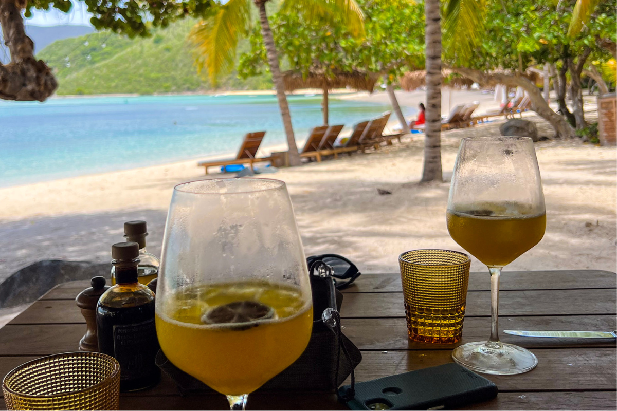 Drinks in British Virgin Islands