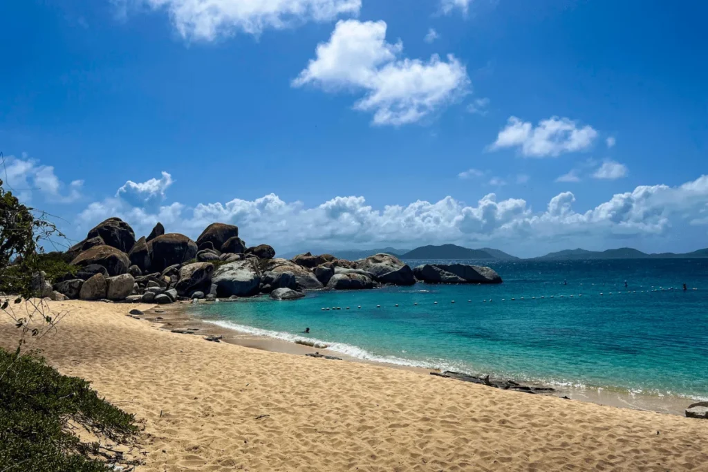 Virgin Gorda with kids