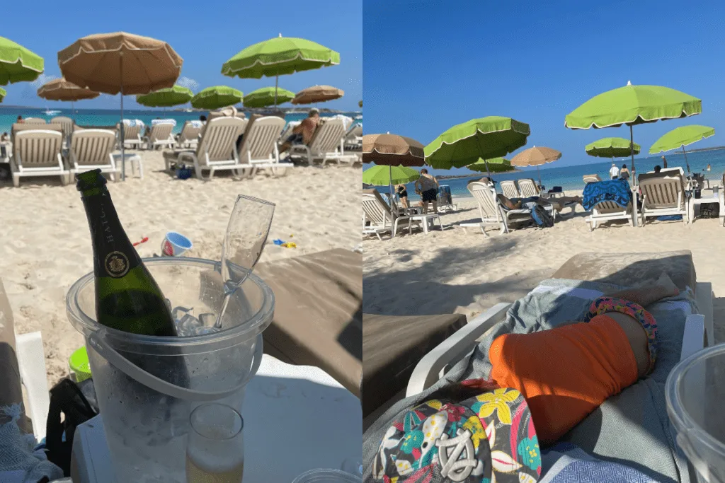 Family-friendly dining at Bikini Beach Bar- Saint Martin