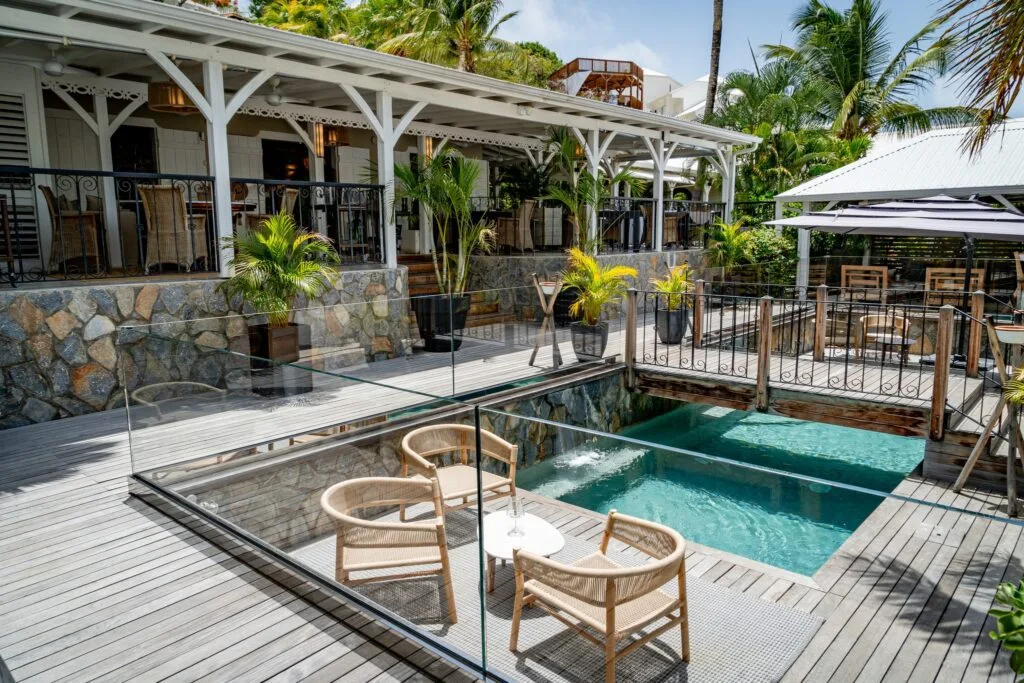 Villa Hibiscus -French Saint Martin restaurant