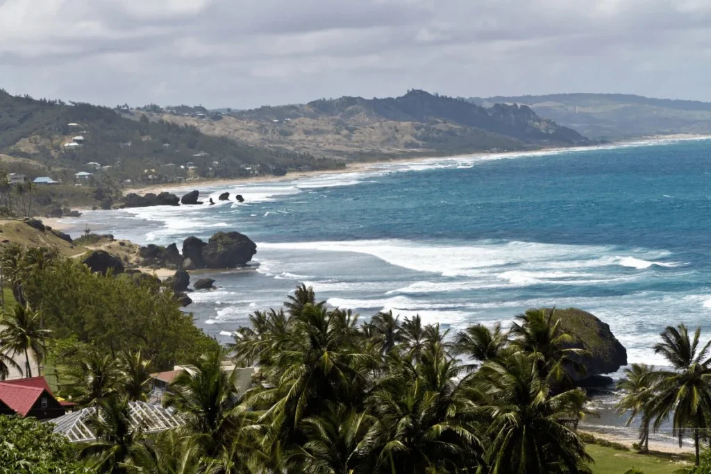 Infographic highlighting why Barbados is a family-friendly Caribbean island.