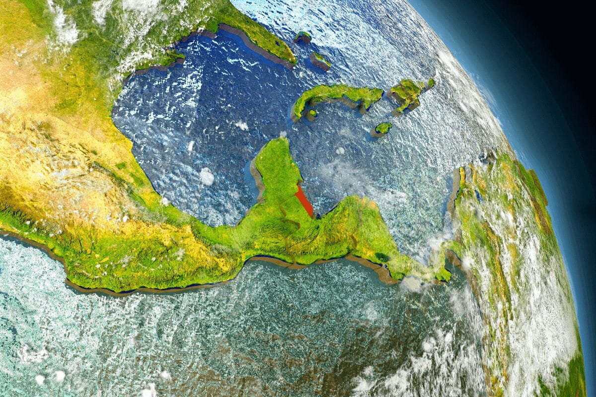 Belize map