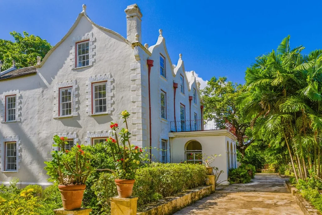 Infographic highlighting why Barbados is a family-friendly Caribbean island.