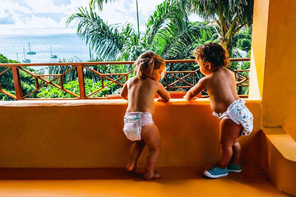 Infographic highlighting why Grenada is one of the best Caribbean islands for families.
