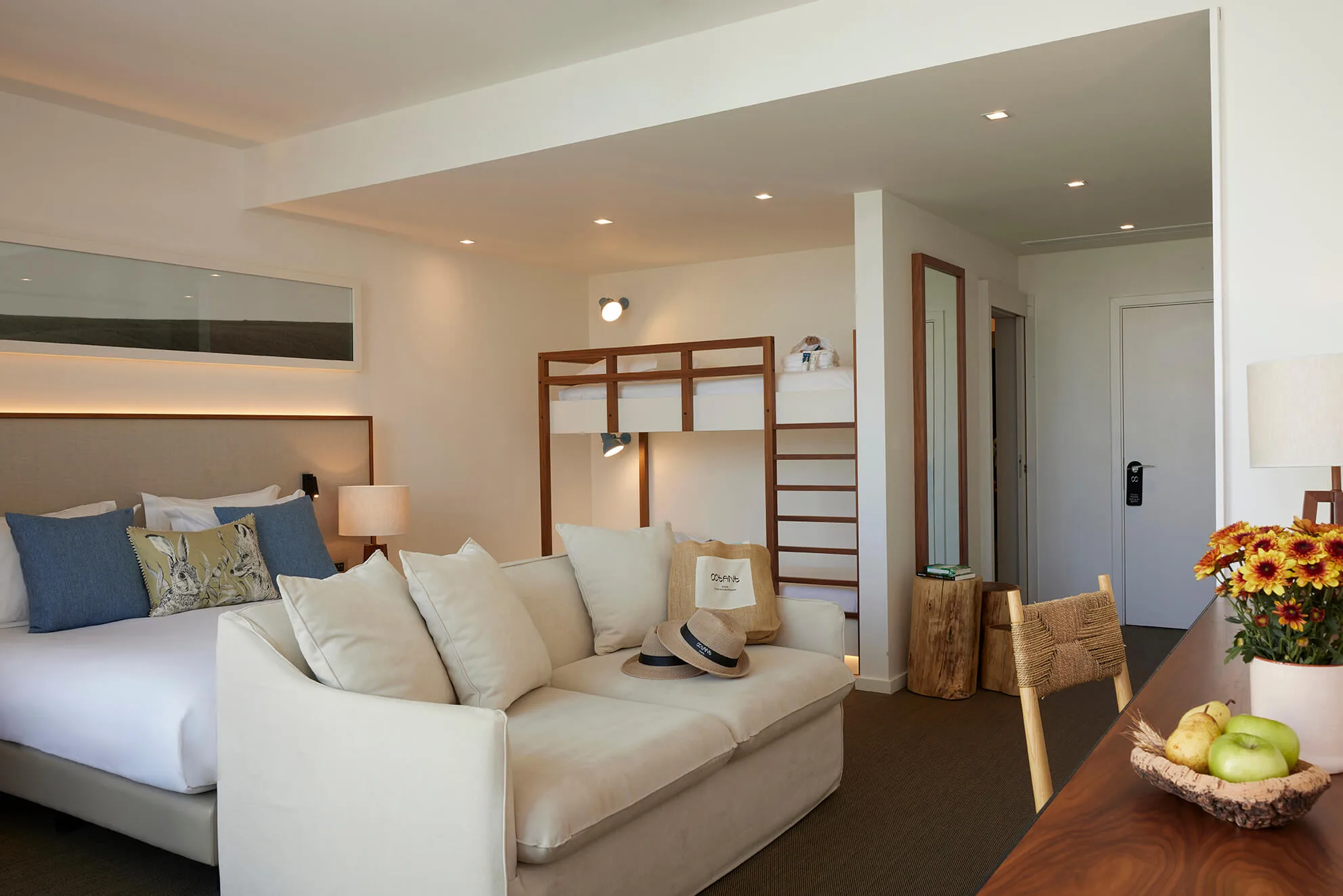 Bunkbed Terrace Room