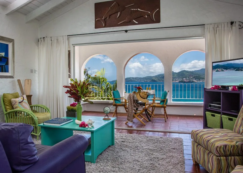 Best for families of 3 Large master bedroom (king) Separate living room with sofabed Two bathrooms (one with crib space) Spacious balcony w/ ocean view