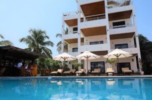 Pool at Martinhal Sagres in Portugal