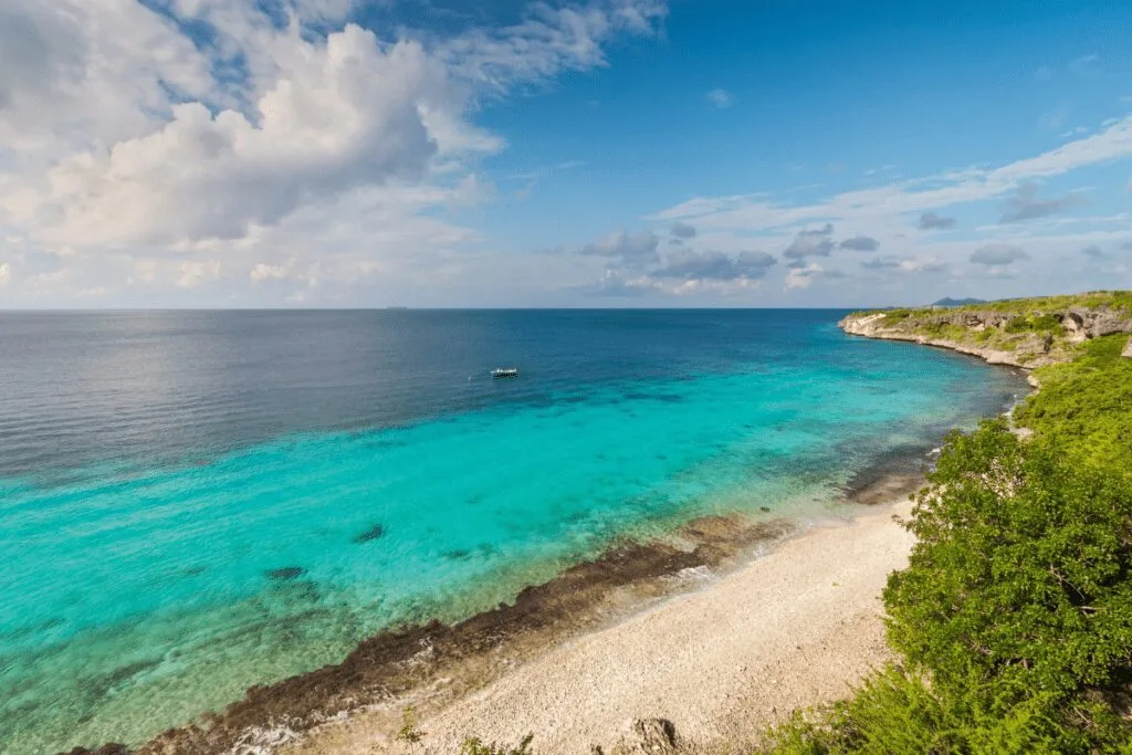 Infographic highlighting why Bonaire is one of the best Caribbean islands for families.