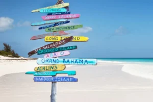 Child in Bahamas