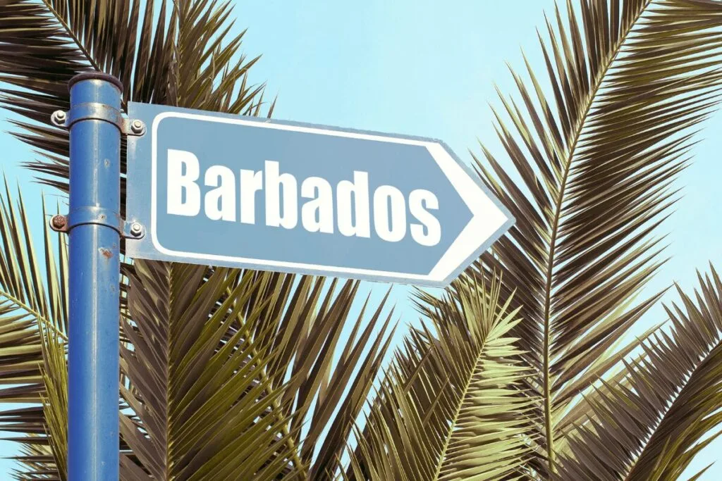 Infographic highlighting why Barbados is a family-friendly Caribbean island.