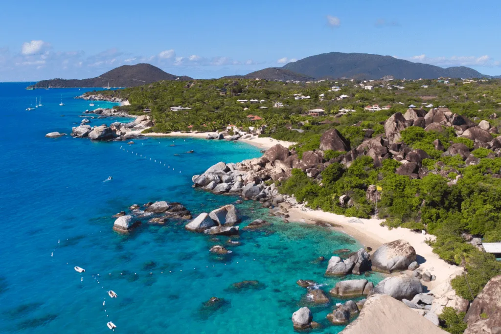 Virgin Gorda with kids